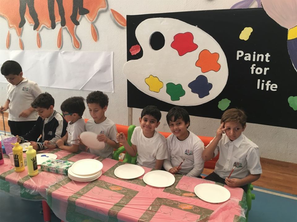Paint for life Abdulaziz International School Al Wadi